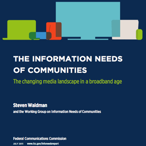 FCC Information Needs of Communities Report